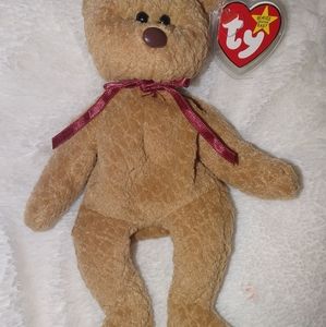 ULTRA RARE - TY Beanie Baby “Curly” (typos With Many Errors) With Tag